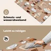 KitchenYeah© Herdabdeckplatte Muster - Kaffee - Cappuccino Produktbild-Vorschau 2