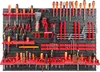 A wall-mounted tool organizer filled with various tools. Náhled obrázku produktu