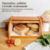 Creative Home Drewniany Chlebak z pokrywą | 38 x 28,5 x Podgląd zdjęcia produktu 7