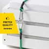 PRETEX 8er Set Expander Spanngummi mit Karabiner - 8x Produktbild-Vorschau 8