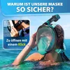 Die Preisgekrönte KAIMANA Schnorchelmaske für Erwachsene Produktbild-Vorschau 5