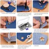 Grommet Werkzeug Kit, Grommet Einstell Werkzeug 100X Ösen Produktbild-Vorschau 9