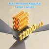 Akku Camping Deckenventilator mit Licht, 12000mAh, Produktbild-Vorschau 7
