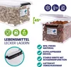 DEUBA® 4x Aufbewahrungsbox mit Deckel 40L Box Kunststoff Produktbild-Vorschau 4
