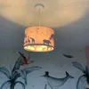 Olucia - SAFARI - Pendelleuchte für Kinderzimmer - Rosa Produktbild-Vorschau 6