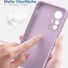 Hülle für Xiaomi 12 Lite Case Cover Bumper Silikon Softgrip Produktbild-Vorschau 4