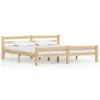 vidaXL Letto in legno massiccio di pino 180x200 cm Anteprima dell’immagine prodotto 1