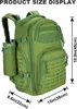 45L taktický batoh velký armádní vodotěsný batoh Molle pro Náhled obrázku produktu 5