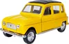 RENAULT 4 R4 Quatrelle mit Rückzug Modellauto Welly Metall Produktbild-Vorschau 1
