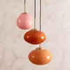 Kurta Pendelleuchte, Rosa Glas und Metall, 76.4 cm Höhe, 30 Produktbild-Vorschau 2