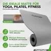 Tunturi Dicke Yogamatte 8mm - Rutschfest Gymnastikmatte  - Produktbild-Vorschau 2