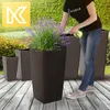 KADAX sada ratanových kvetináčov "Pesaro", plastový Náhľad obrázku produktu 3