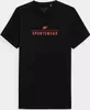 4F Herren-T-Shirt mit Aufdruck Kunnosiph schwarz M Produktbild-Vorschau 3