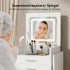 Puluomis 3-in-1 Schminktisch mit LED Beleuchtung Spiegel, Produktbild-Vorschau 5