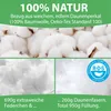 Welldora Premium Kopfkissen 40x80 - 100% natürliche Produktbild-Vorschau 4