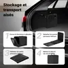 Fudajo Caisse de transport noire pliable pour animaux Voir les images du produit 8