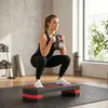 HOMCOM Steppbrett Aerobic-Stepper höhenverstellbar mit 3 Produktbild-Vorschau 2