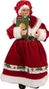 Clayre & Eef Weihnachtsdekorationsfigur 14x10x28 cm Rot Produktbild-Vorschau 1