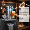 Kegerator-bierstankset, roestvrij staal, dubbele manometer, Productafbeelding-voorbeeld 5