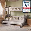 Hochbett 90x200 Etagenbett Kinderbett Jugendbett Stockbett Produktbild-Vorschau 1