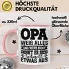 Opa Tasse Geschenk Spruch Geschenke Für Großvater Bester Produktbild-Vorschau 3