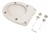 Sitzplatz® WC-Sitz mit Absenkautomatik, Nachbildung Leinen Produktbild-Vorschau 8