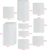 A diagram showing various sizes and configurations of Zelsius Hohlkammerstegplatten (hollow chamber panels) with dimensions indicated. Produktbild-Vorschau