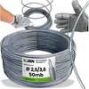 Spanndraht Draht - Zugdraht - Grafit - 50 M - Produktbild-Vorschau 1
