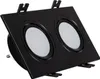 Downlight Einbaustrahler Eckig Schwenkbar GU10 6W Schnitt Produktbild-Vorschau 1