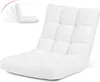 COSTWAY Chaise de sol avec dossier réglable, Fauteuil de Voir les images du produit 1