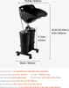 SucceBuy Vasca portatile per shampoo, lavabo con pompa Anteprima dell’immagine prodotto 7