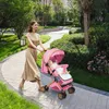 Poussette pliable dossier réglable 0-6 ans avec habillage Voir les images du produit 9
