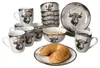 Zestaw śniadaniowy Toro, 18-częściowy, porcelanowy, z Podgląd zdjęcia produktu 3