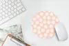 MuchoWow® Mauspad Mousepad Polka dots - Rosa - Muster 20x20 Produktbild-Vorschau 5
