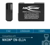 ANSMANN A-Nik IT EL 14 - Batteria - Li-Ion - 1000 mAh - per Anteprima dell’immagine prodotto 2