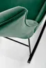 Bürostuhl Bazalto 70x92x90 cm Stoff Armlehnen Produktbild-Vorschau 8