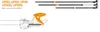 Fiskars Lama, molla, innesto a catena per forbici UP82, Anteprima dell’immagine prodotto 3