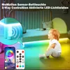 Taśma LED RGB z czujnikiem ruchu, 2M taśma LED z pilotem Podgląd zdjęcia produktu 7