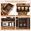 Wózek kuchenny COSTWAY na kółkach, wyspa kuchenna ze Podgląd zdjęcia produktu 6