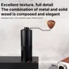 Ręczny młynek do kawy z ergonomiczną drewnianą korbką, Podgląd zdjęcia produktu 15