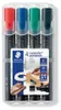 STAEDTLER® 350 WP4 Marker Lumocolor permanent 4St Box Productafbeelding-voorbeeld 14