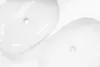 Lavabo da Appoggio Rea Cleo 61 White Matt Anteprima dell’immagine prodotto 5