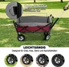EUGAD Bollerwagen faltbar, 100 L, verstellbarem Griff, Produktbild-Vorschau 6