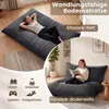 COSTWAY 2-in-1 Sitzsack, Bean Bag mit abnehmbarem Bezug,  Produktbild-Vorschau 4