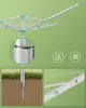 SONGMICS Wäschespinne, Wäscheständer, höhenverstellbar, 60 Produktbild-Vorschau 4