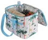 Blaue Kühltasche 6L mit zwei Kühlakkus, isolierte Lunchbox, Produktbild-Vorschau 5