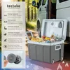 tectake® elektrische Kühl- und Wärmebox 40 L mit Rollen Produktbild-Vorschau 2