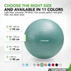 Tunturi Anti Burst Fitness Ball avec Pompe - Ballon de yoga Voir les images du produit 8