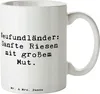 Mr. & Mrs. Panda Tasse Spruch Neufundländer Liebe - Weiß - Produktbild-Vorschau 1