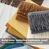 Damen weicher Kaschmir-Imitat-Schal Damen warmer Produktbild-Vorschau 3